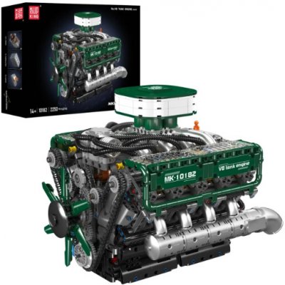 Mould King 10182 Tankový motor V8 – Zbozi.Blesk.cz