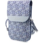 Pouzdro Guess PU G Cube Phone Bag modré – Zboží Mobilmania