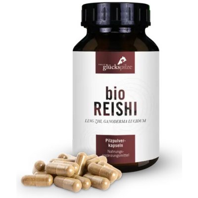 Houbicky.eu Glückspilze Reishi BIO 120 kapslí – Hledejceny.cz