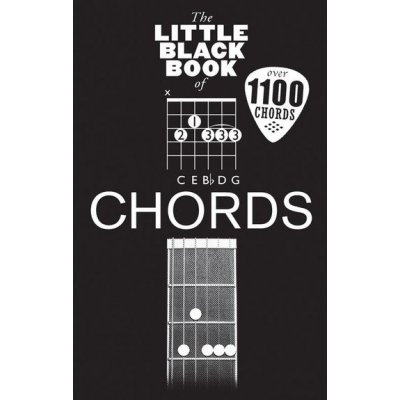 The Little Black Book Of Chords akordy na kytaru – Zbozi.Blesk.cz