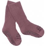 GoBabyGo Protiskluzové punčochy Misty Plum – Zboží Dáma
