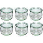 Weck zavařovací sklenice Tulip 6 x 580ml s víčkem – Zboží Mobilmania