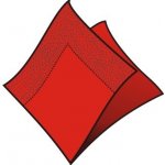 Wimex ubrousky 2V červené 50ks 33x33cm – Sleviste.cz