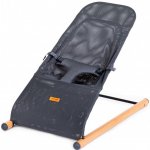 Childhome houpací lehátko Evolux Natural Anthracite – Zboží Mobilmania