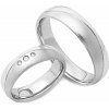 Prsteny Aumanti Snubní prsteny 126 Stříbro bílá