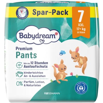 Babydream Premium XXL 17+ kg 7 32 ks – Sleviste.cz