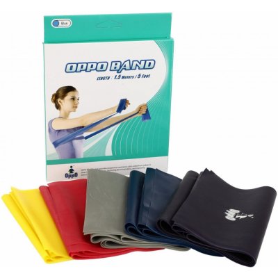 INTERGOS-CZ,s.r.o. posilovací GUMA OPPO BAND 1,5 m Modrá – Zbozi.Blesk.cz