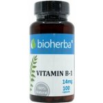 Vitamín B1 (Thiamín) 14 mg - 100 kapsúl - Bioherba – Hledejceny.cz