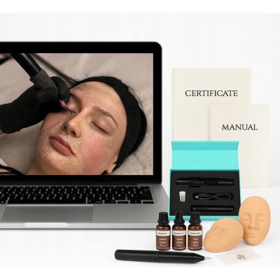 Online kurz s vybavením - PMU pih - Freckles Tattoo - tištěná – Hledejceny.cz