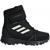 Dětské trekové boty Adidas Terrex Snow Cf Cp Cw K černá bílá šedá