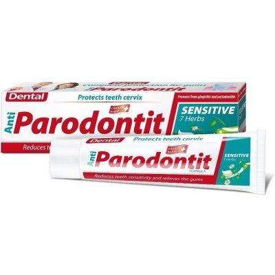 Dental Anti parodontit zubní pasta Sensitive 7 herbs 100 ml – Zboží Dáma