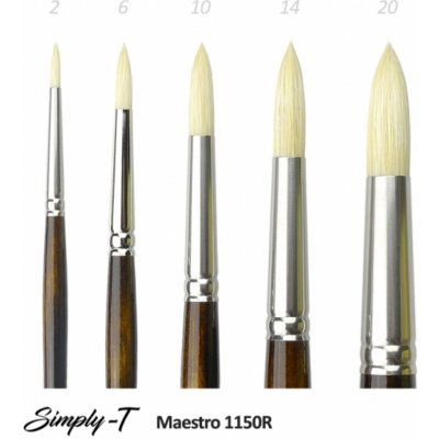 Maestro štětec - kulatý, 02 – Hledejceny.cz