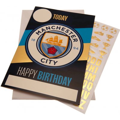 Fan-shop Blahopřání MANCHESTER CITY Stickers – Sleviste.cz