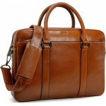 Valmio Hnědá kožená taška Classic – Zboží Dáma