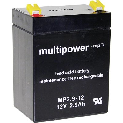 Multipower MP2,9-12 A97275 12V 2.9Ah – Zboží Mobilmania