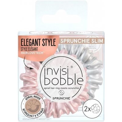 INVISIBOBBLE® SPRUNCHIE SLIM Bella Chrome – Zbozi.Blesk.cz