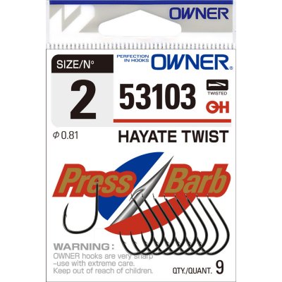 Owner Hayate Twist 53103 vel.5 11 ks – Zboží Dáma