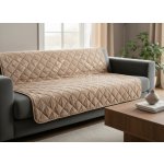 Mybesthome Přehoz na sedačku - pohovku MARIA světle béžová 170x210 cm, 200x220 cm 170x210 cm – Zboží Dáma