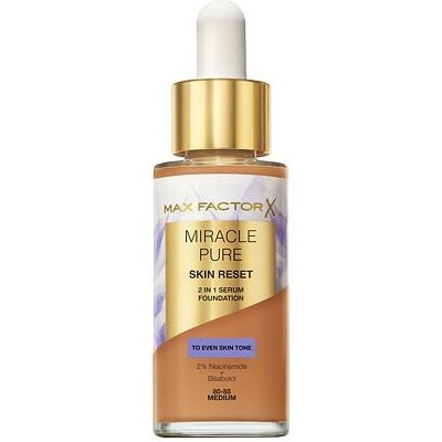 Max Factor Miracle Pure saténově matný make-up se středním krytím 80-85 Medium 30 ml – Zbozi.Blesk.cz