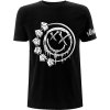 Pánské tričko s potiskem RockOff BLINK-182 Unisex bavlněné tričko Bones černé