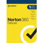 Norton 360 DELUXE 50GB + VPN 1 lic. 5 lic. 3 roky - ESD (21435543) – Zboží Mobilmania