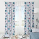 Dekorační látka 361038/102 sovičky na závěsy, polštářky - 50 x 50 cm – Zboží Mobilmania