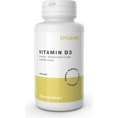 Epigemic Vitamin D3 120 kapslí – Hledejceny.cz