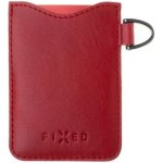 FIXED Cards kožené pouzdro na karty červené – Sleviste.cz
