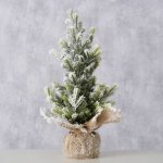 Boltze Home Úmělý vánoční stromeček v jutovém květináči TANNE, 31 cm – Zbozi.Blesk.cz