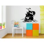 dekorace-steny.cz 249 - Dekorace na zeď dětské - Plachetnice - 40 x 55 cm – Sleviste.cz