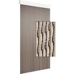 Závěs do dveří PAOLA 90x210 cm černý – Hledejceny.cz