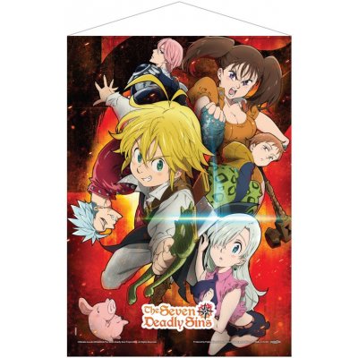 WallScroll - The Seven Deadly Sins: Key Art Visual 50 x 70 cm