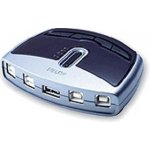 Aten US-421 USB přepínač USB 2.0 Přepínač periferií – Hledejceny.cz