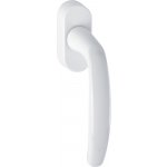 Hoppe Okenní klička Atlanta secustic F9016 bílá/N10A, 7/32-42mm, M5x45 + M5x50, 45° – HobbyKompas.cz