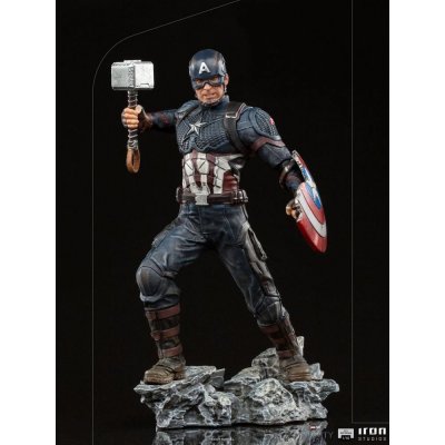 Iron Studios Marvel 1/10 Captain America 21 cm – Zboží Mobilmania