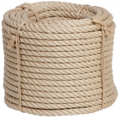 Lano PP ø 6 mm, návin 100 m, béžová – Sleviste.cz