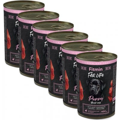 Fitmin Dog For Life Puppy Beef Paté 6 x 400 g – Zbozi.Blesk.cz