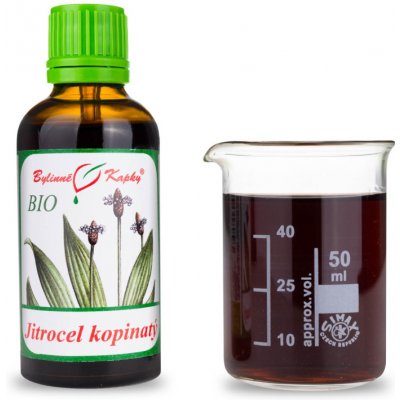 Bylinné kapky BIO Jitrocel tinktura 50 ml – Hledejceny.cz
