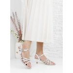 Listar Stříbrné sandály na podpatku 6632-2SI – Zboží Dáma