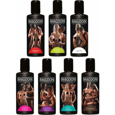Magoon Sada masážních olejů Magoon 6 x 100 ml – Sleviste.cz