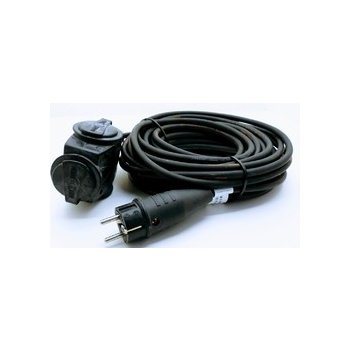 Titanex Prodlužovací kabel venkovní gumový 25m 3 rozbočka 230V H07RN-F  3x2,5 od 2 924 Kč - Heureka.cz