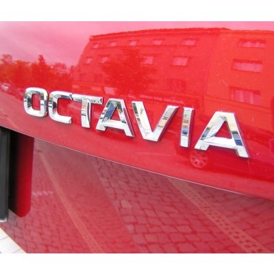 Škoda Auto Zadní nápis Octavia - Škoda Octavia III (2012 - 2020) - originál 5E08536872ZZ – Zboží Mobilmania