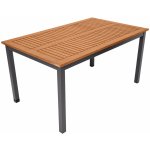 Livarno Home Zahradní stůl Valencia, 150 x 90 cm, hnědá – Zboží Dáma
