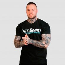 Gymbeam Tričko Grow Black