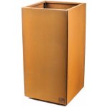G21 Květináč Corten Square, 40 x 80 x 40 cm – Zboží Mobilmania
