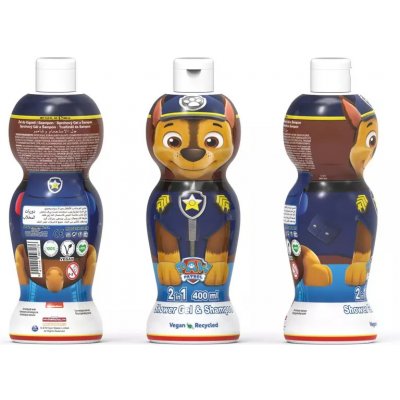 EP Line Paw Patrol Skye sprchový gel a šampon 2 v 1 pro děti 400 ml – Zboží Dáma