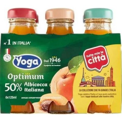 Yoga spa Yoga Albicocca 50% meruňka džus 6 x 20 cl – Sleviste.cz