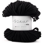 Bavlněná šňůra MILA 3mm - Černá/P07 – Zboží Dáma