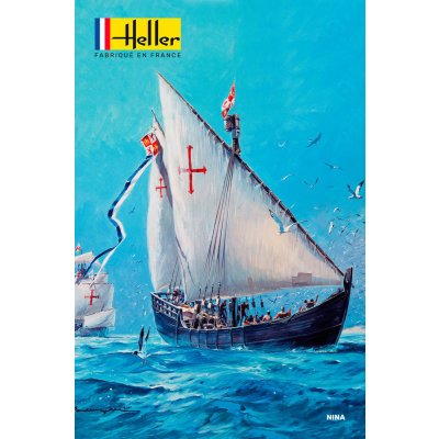 Heller Nina model lodi 1:75