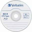 Médium pro vypalování Verbatim BD-R SL 25GB 6x, printable, spindle, 25ks (43811)